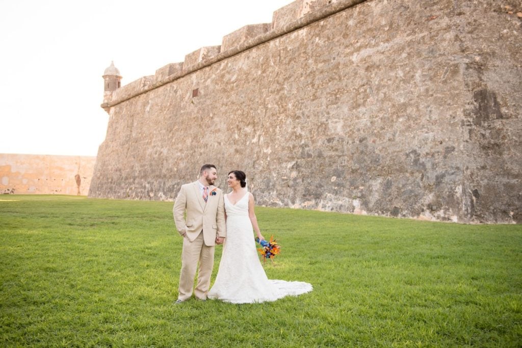 OLD-FASHIONED CARIBBEAN WEDDING AT CARIBE HILTON, OLD SAN JUAN