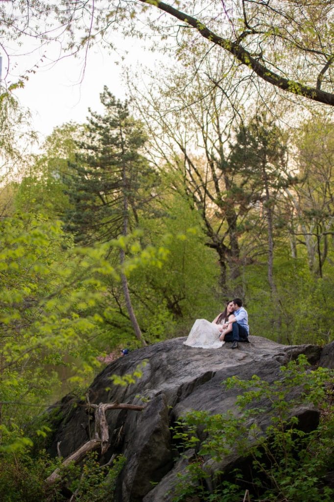 engagement session in central park new york