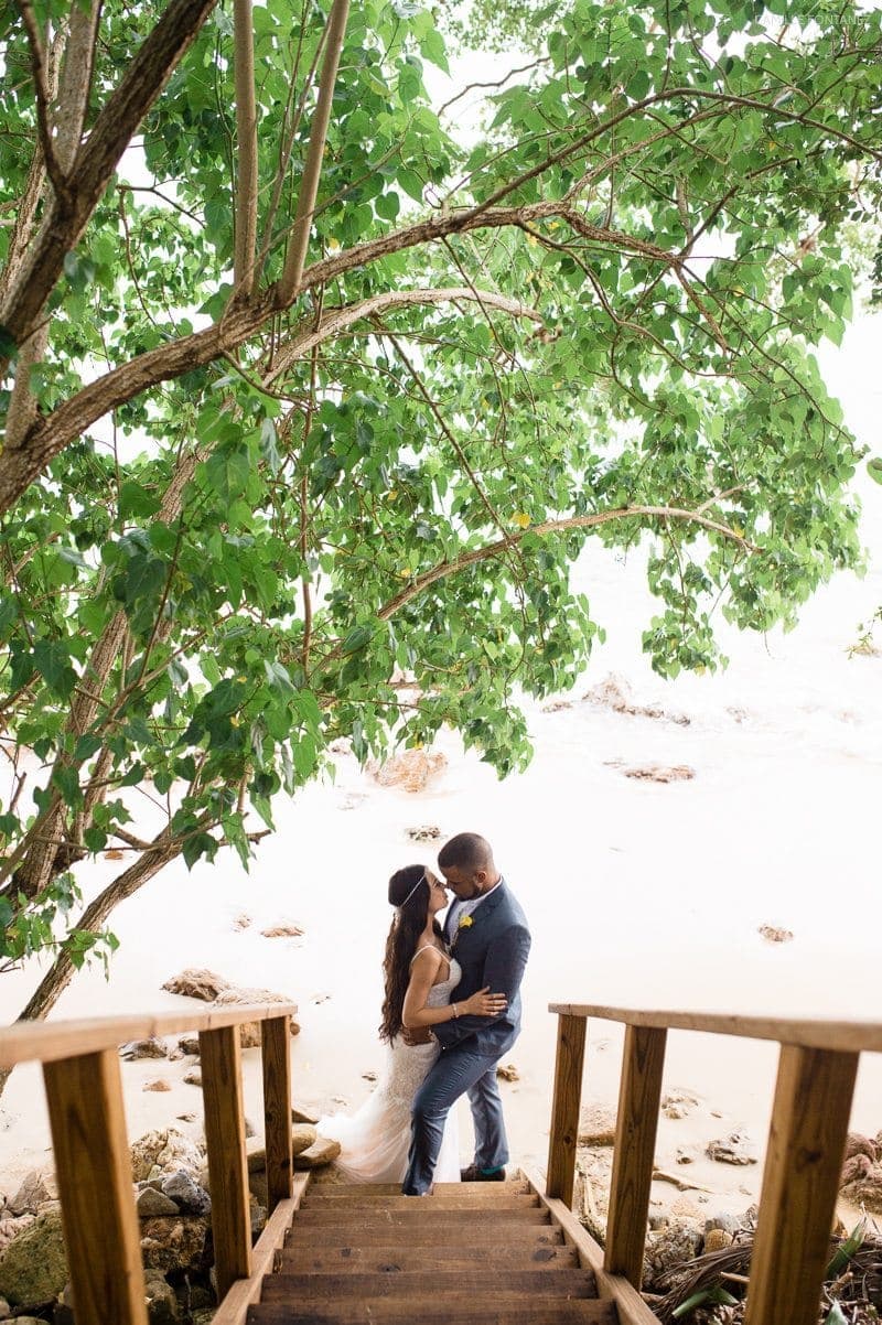 Beach Destination Wedding Photography in Rincon Puerto Rico