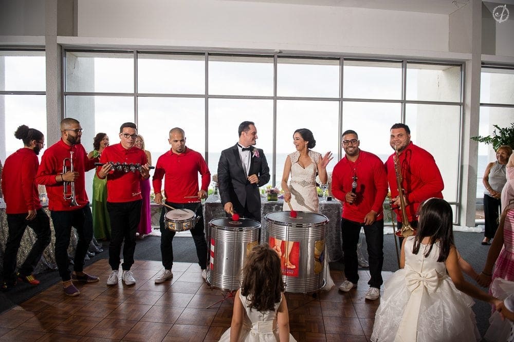 Recepcion de Boda en Club AFDA Condado San Juan por fotografo de bodas en Puerto Rico