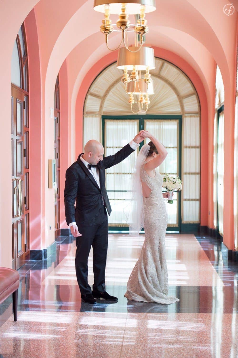 Luxury destination wedding photography in Condado Vanderbilt Hotel in San Juan Puerto Rico by Camille Fontanez