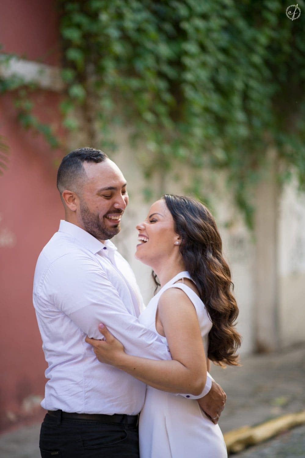Beautiful engagement portrait session in colorful Old San Juan and El Morro by Puerto Rico wedding photographer Camille Fontanez