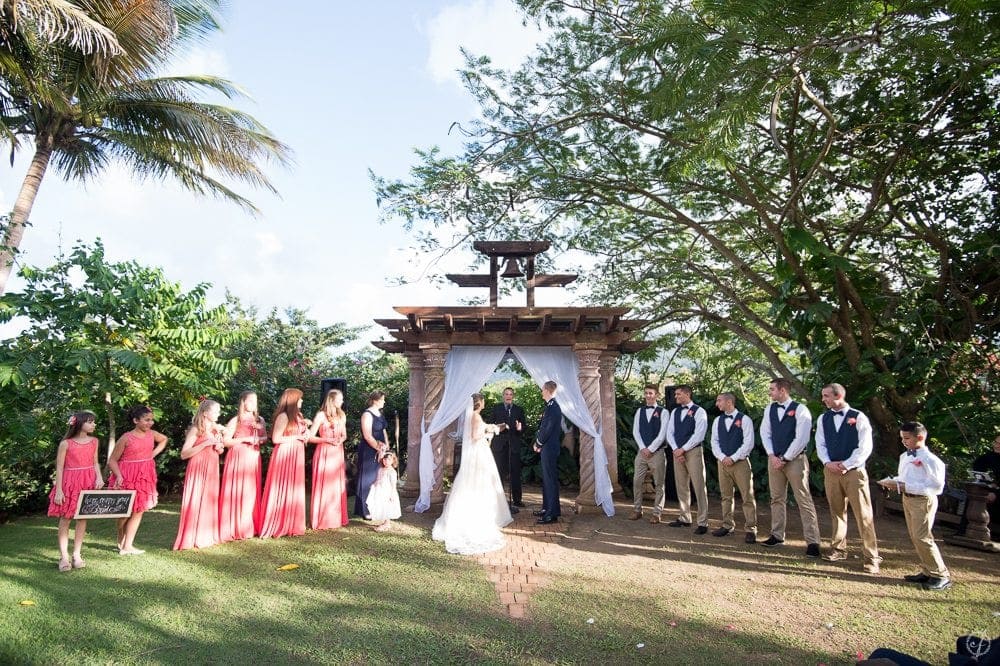 military wedding photography at Hacienda Siesta Alegre in Puerto Rico by wedding photographer Camille Fontanez