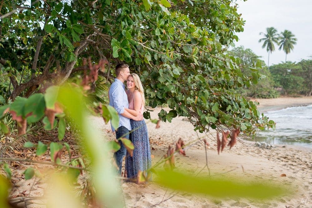 Puerto Rico Engagement Session in Steps Beach Rincon by Wedding photographer Camille Fontanez