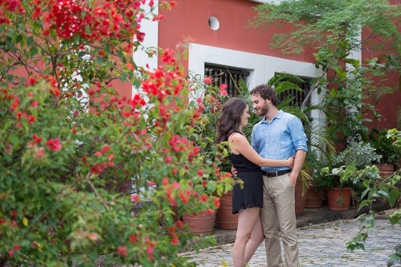 Vacation engagement photos in Puerto Rico by Wedding Photographer Camille Fontanez