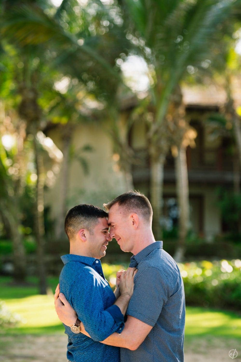 Gay Marriage Proposal at St Regis Bahia Beach Resort by Puerto Rico Wedding Photographer Camille Fontanez