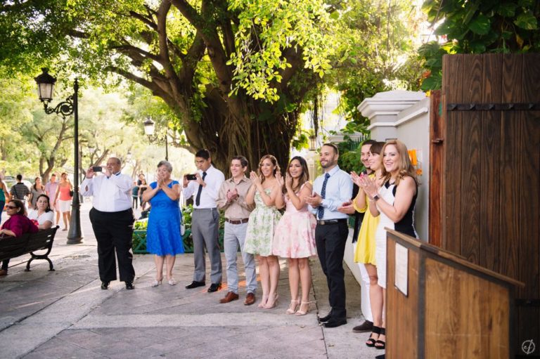 Elopement wedding photography at Princesa Gastrobar Reception Venue in Old San Juan Puerto Rico