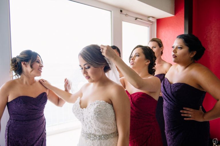 Getting ready and newlywed wedding photos in Condado Plaza by Hilton by San Juan photographer Camille Fontanez