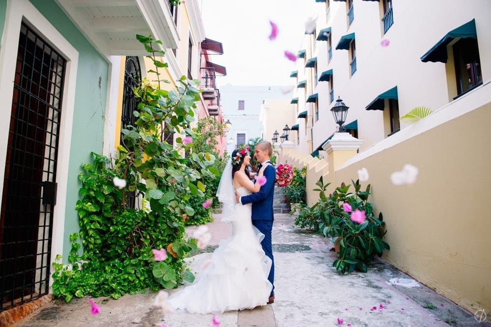 Old San Juan Puerto Rico destination wedding photography by Camille Fontanez
