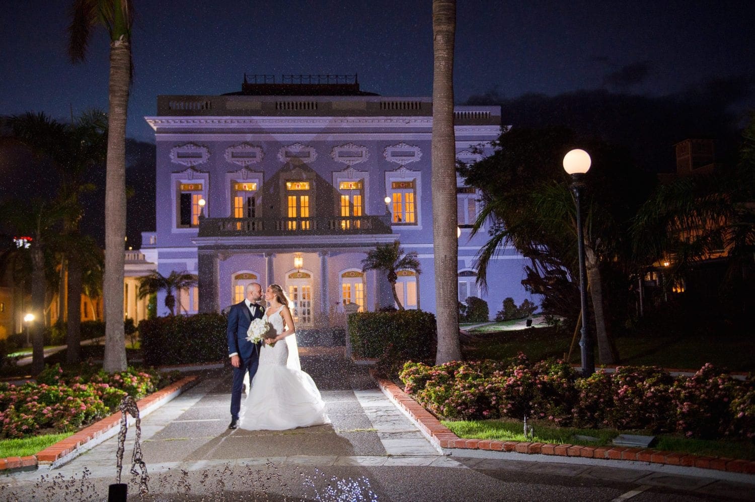 Wedding photography at Antiguo Casino de San Juan, Puerto Rico
