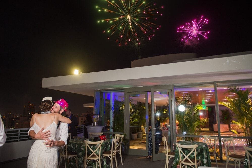 New years eve wedding at La Concha Resort, captured by Camille Fontanez, Puerto Rico wedding photographer