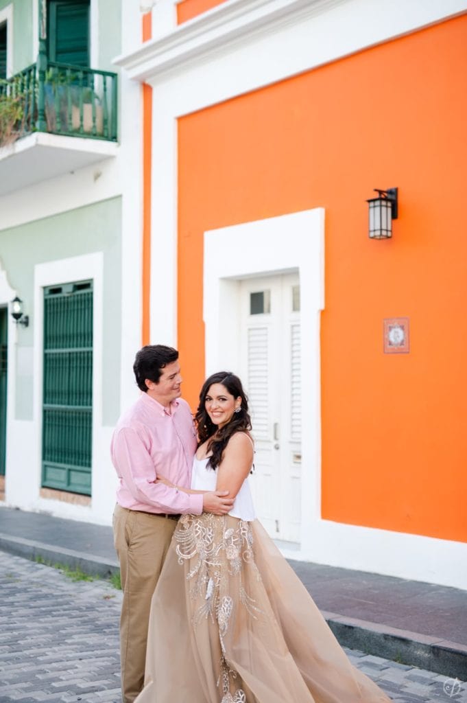 Sesion love story en Viejo San Juan y en comunidad la Perla