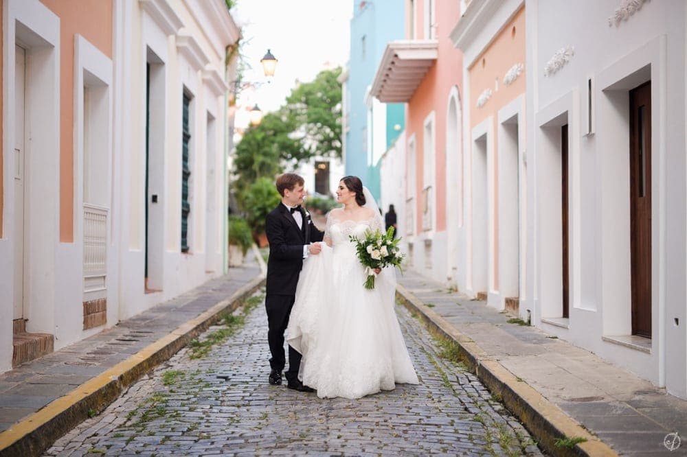 destination wedding photography at El Convento Resort Puerto Rico