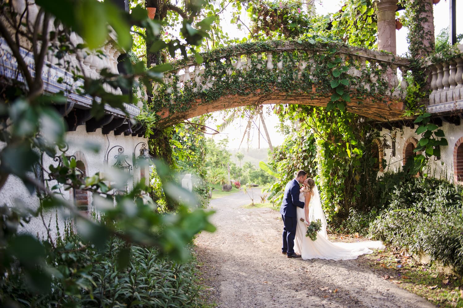 adventure wedding photographer Camille Fontanez captures a destination wedding in Hacienda Siesta Alegre, Puerto Rico