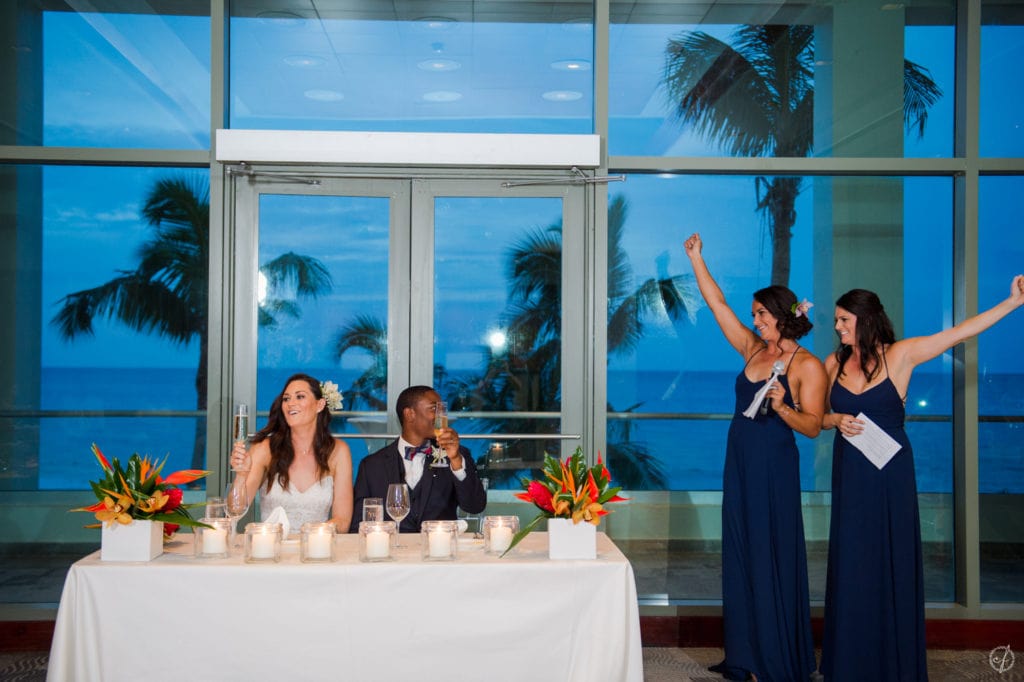Olympic gold medalist Jessica Steffens and Kris Evans destination wedding in Puerto Rico by Camille Fontanez