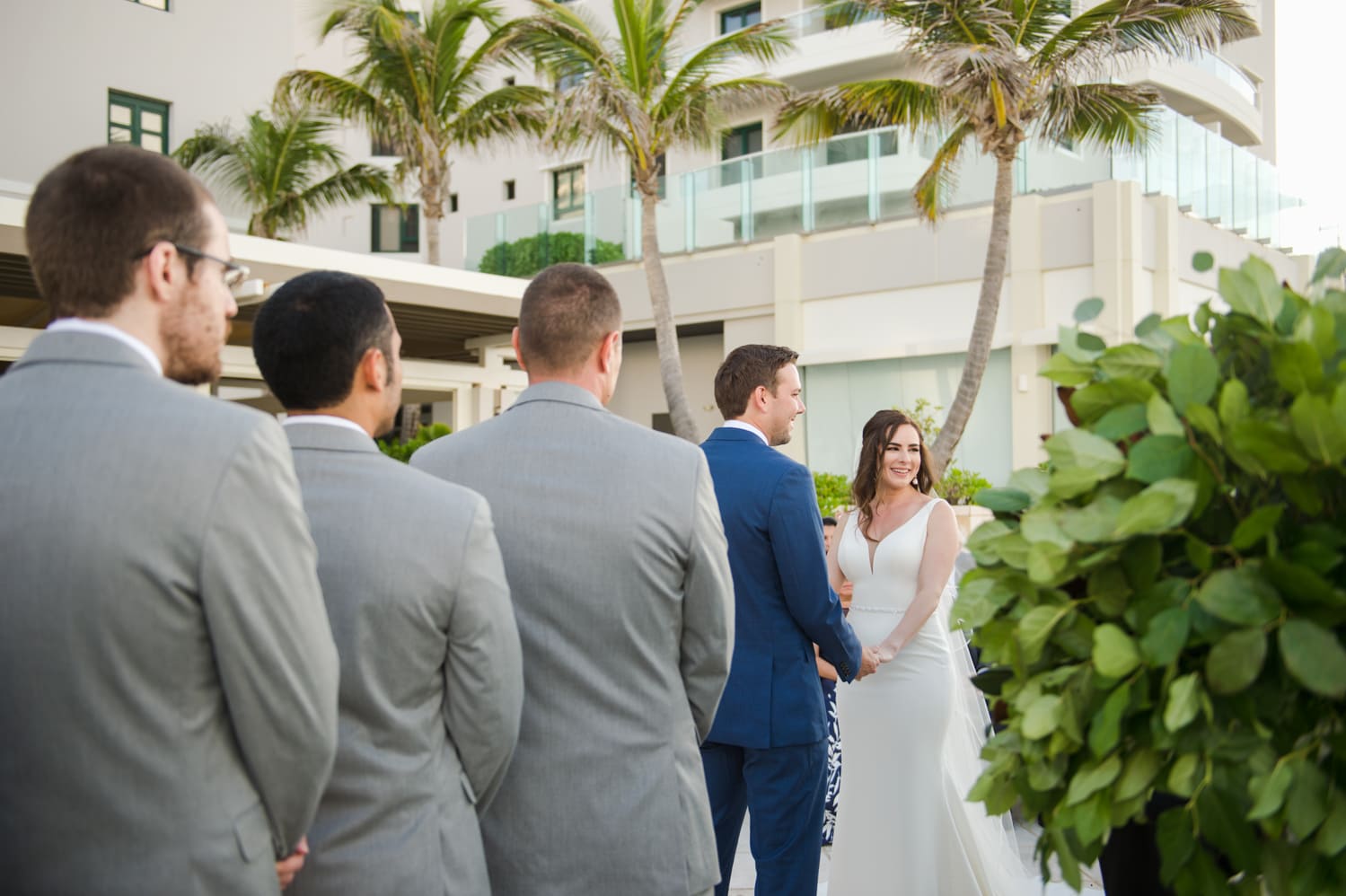 Stephanie and Brian Berio's destination wedding at Condado Vanderbilt by Puerto Rico wedding photographer Camille Fontz