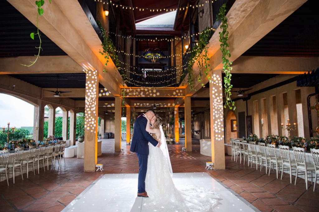 beautiful bohemian romantic destination wedding at Hacienda Campo Rico, photographed by Puerto Rico photographer Camille Fontanez