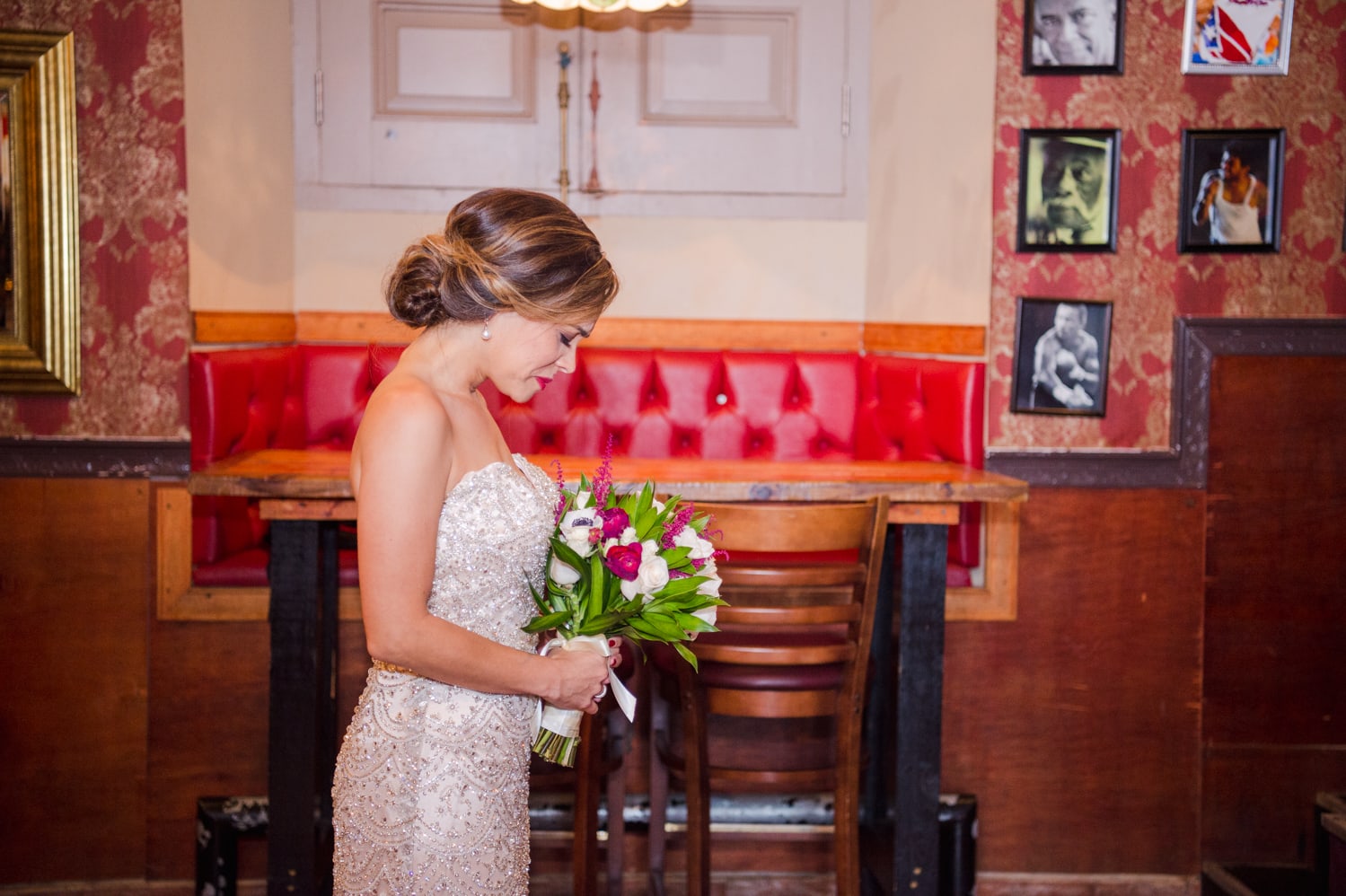 destination wedding photographer Camille Fontanez shares an elopement at an indie movie theater