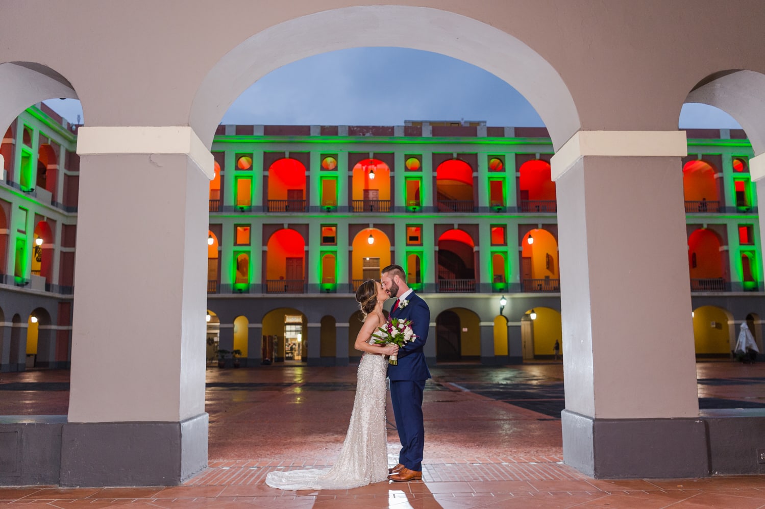 destination wedding photographer Camille Fontanez shares an elopement at an indie movie theater