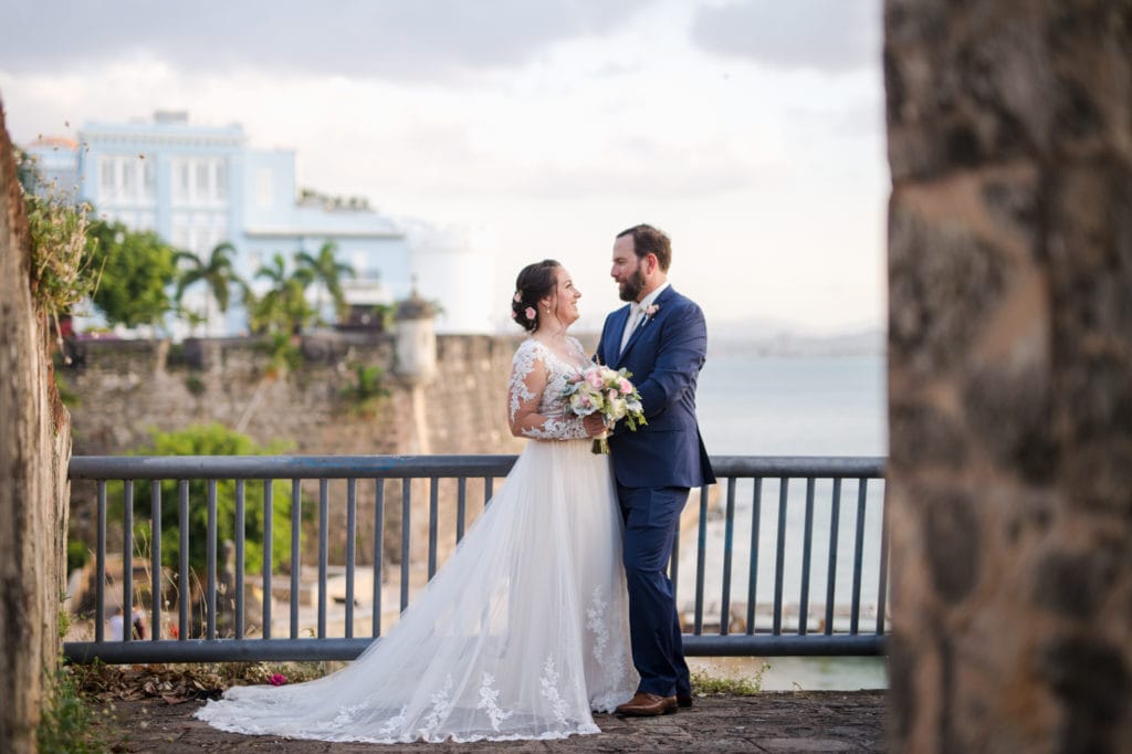 destination wedding photography at Old San Juan by Camille Fontanez