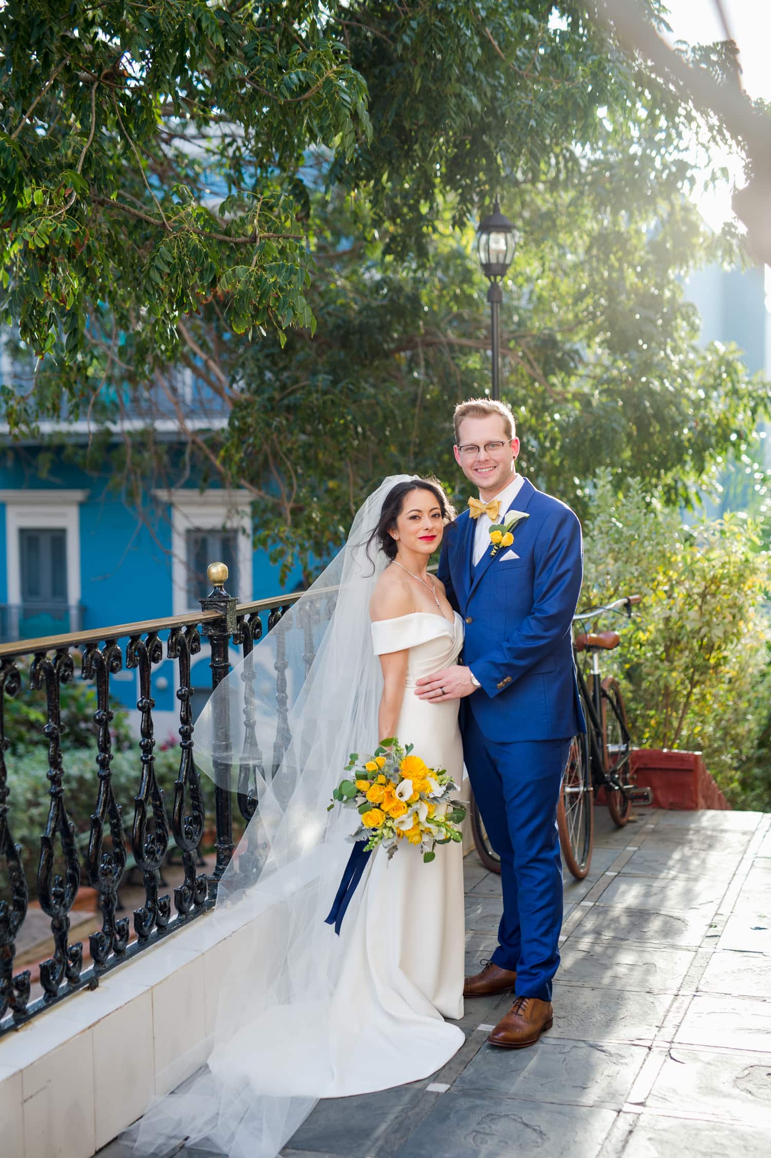 destination wedding at Hotel El Convento in Old San Juan by Puerto Rico photographer Camille Fontanez