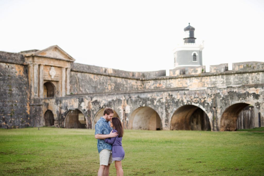 el morro engagement session by Puerto Rico wedding photographer Camille Fontanez