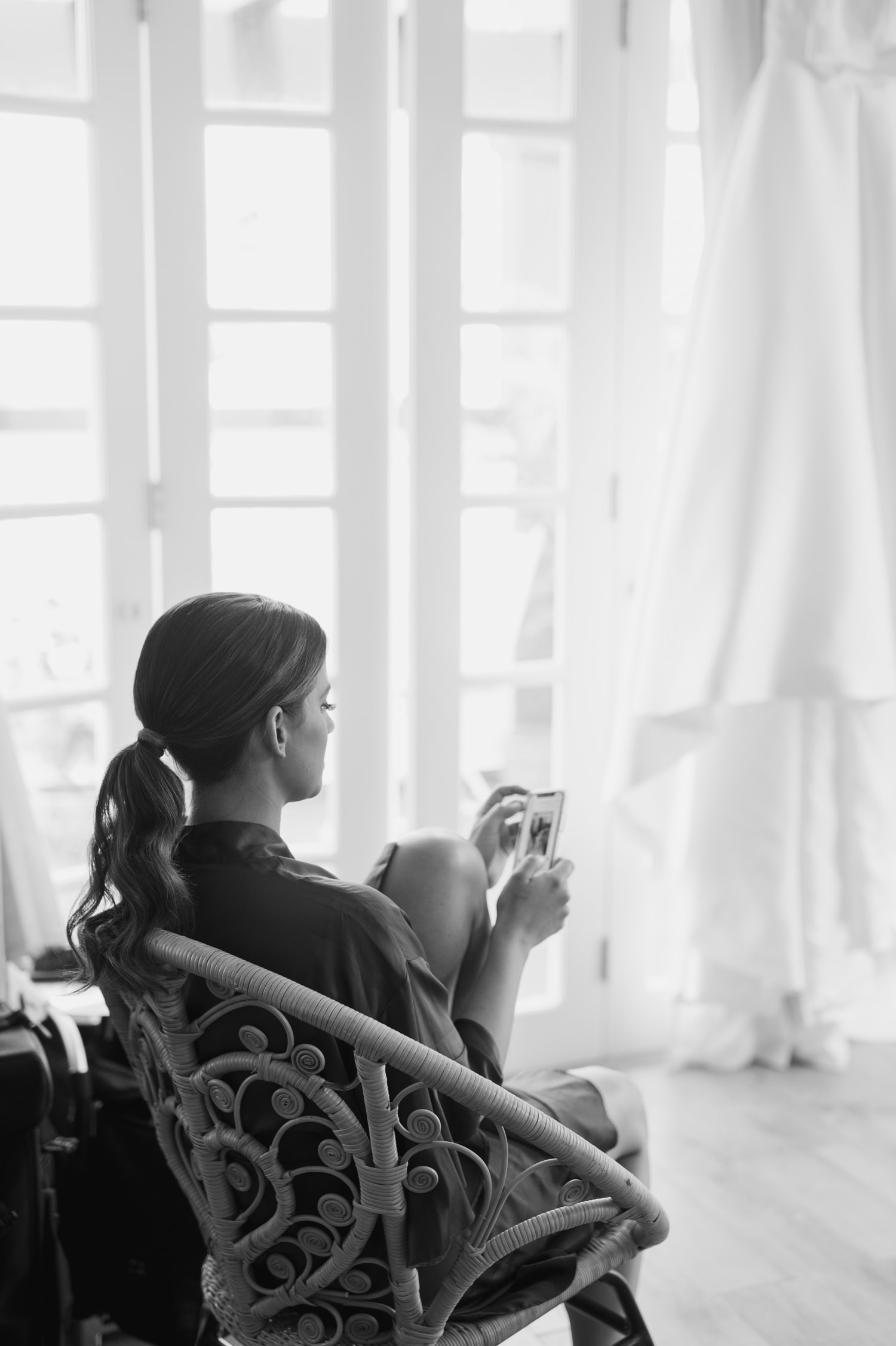 wedding photographer Camille Fontanez captures the bride and groom preparation, getting ready for their wedding day in the beautiful rooms of Casa Los Cummings in Condado Puerto Rico