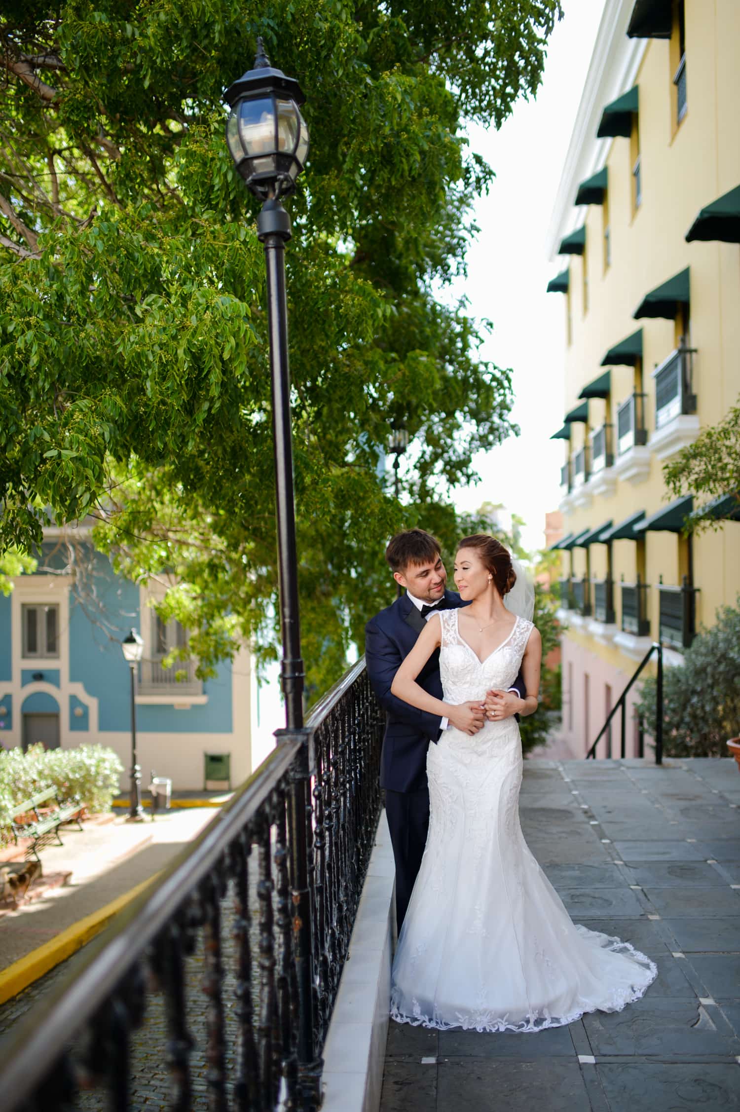 destination wedding photography by Camille Fontz at El Convento Hotel in Old San Juan Puerto Rico