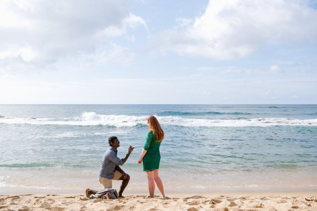 Old San Juan beach proposal photography by Camille Fontanez