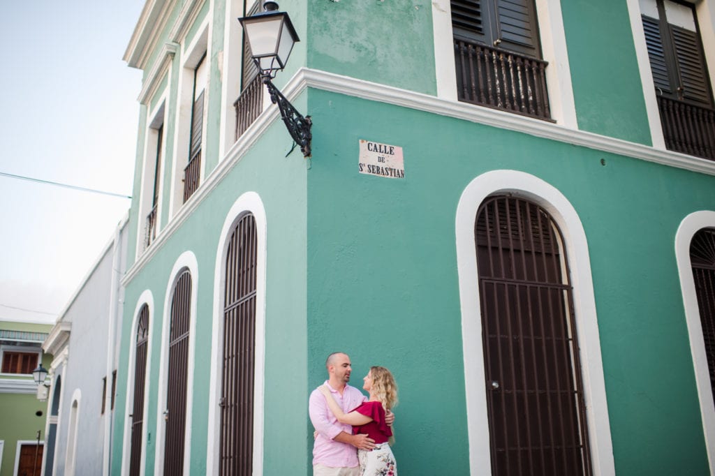 Old San Juan engagement session by Puerto Rico wedding photographer Camille Fontanez