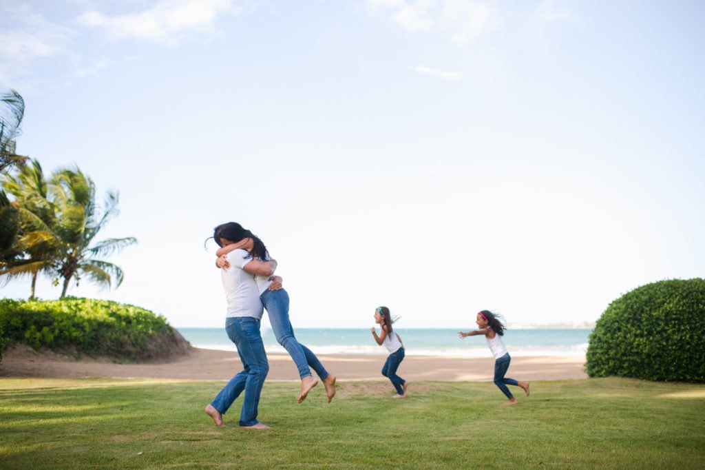 family session marriage proposal at St Regis Bahia Beach resort by Puerto Rico wedding photographer Camille Fontanez