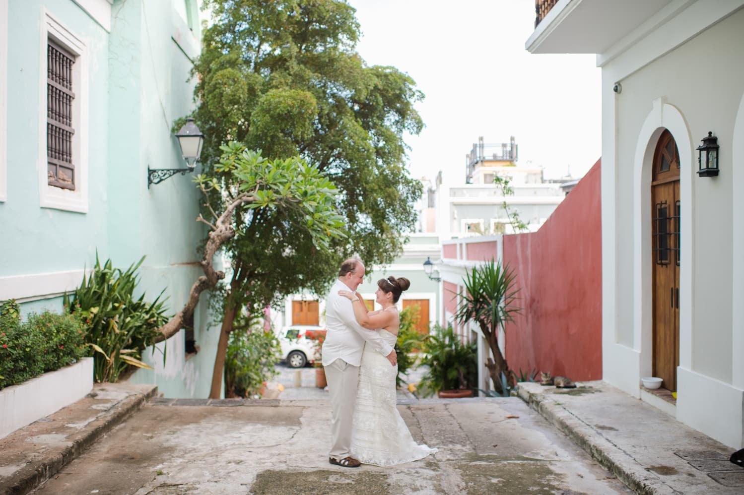 old san juan elopement photos by Puerto Rico photographer