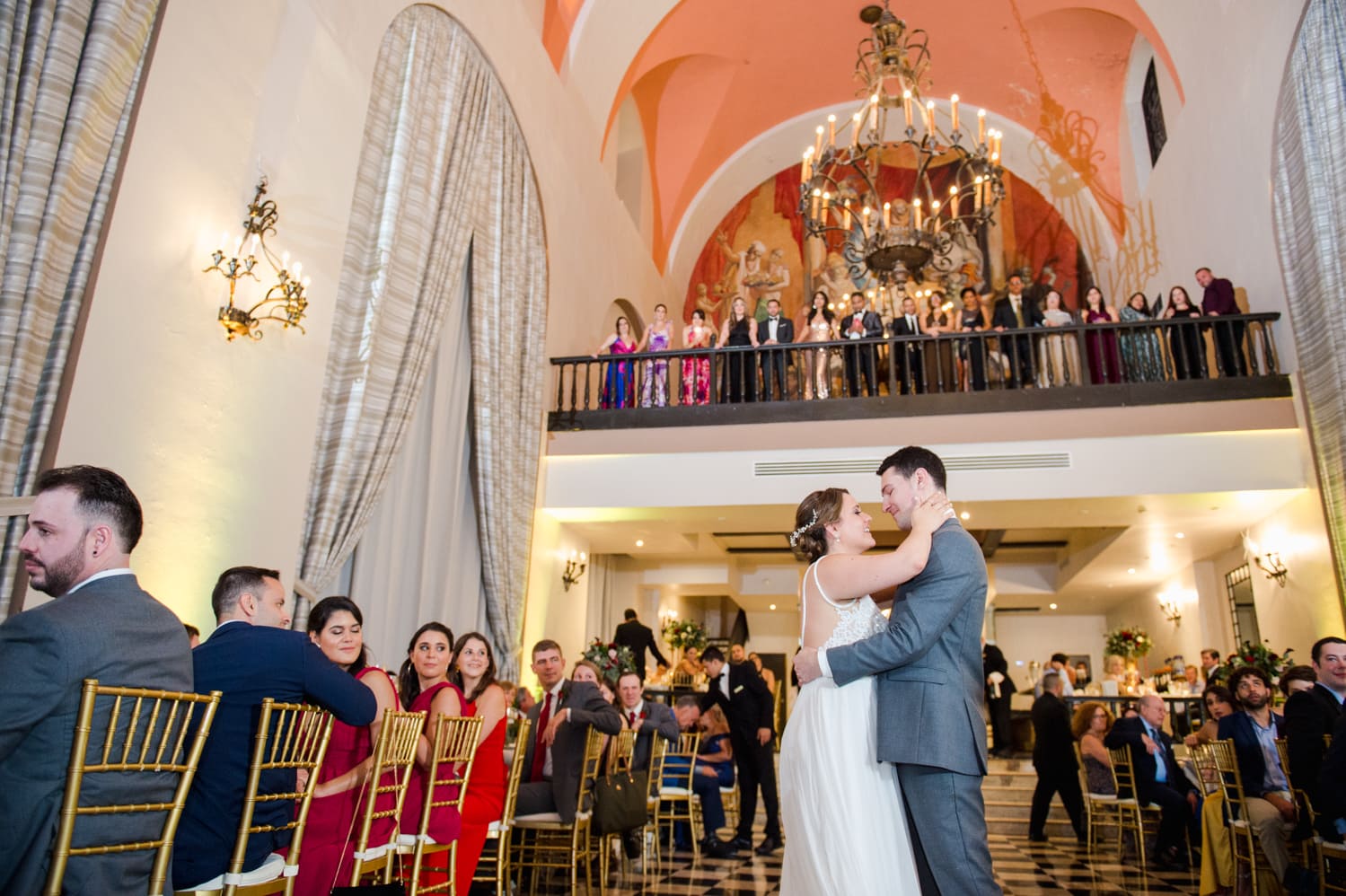 destination wedding photography at El Convento Campeche Ballroom by photographer Camille Fontz