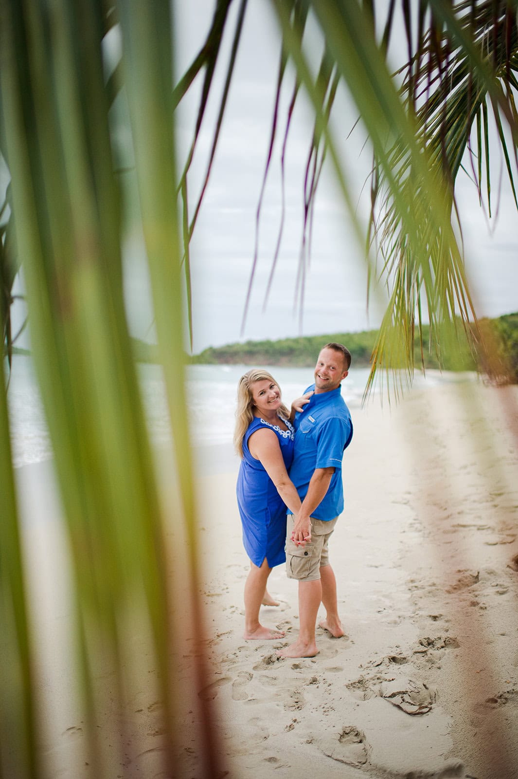 surprise marriage proposal photography in Zoni Beach, Culebra Puerto Rico