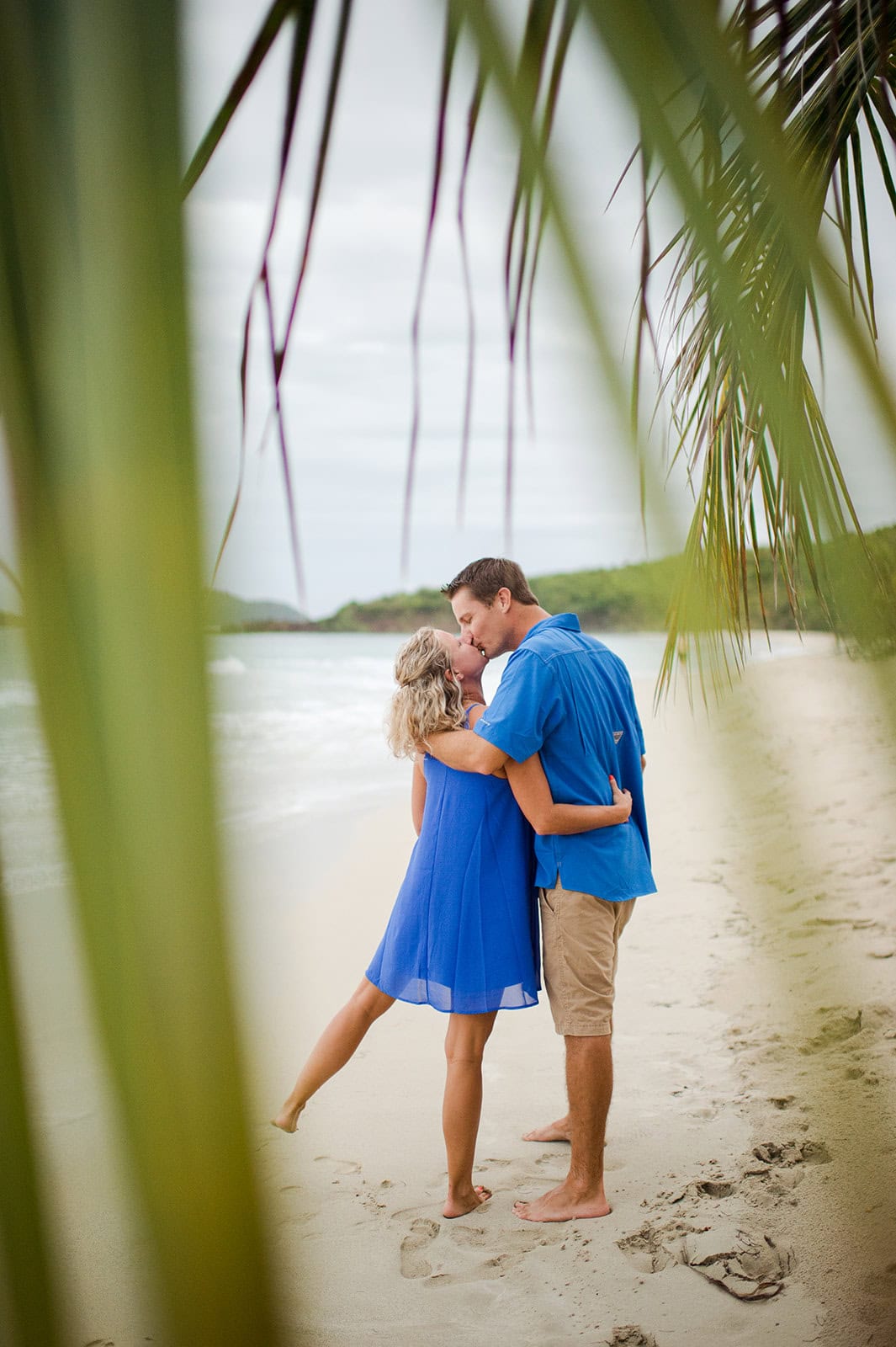 surprise marriage proposal photography in Zoni Beach, Culebra Puerto Rico