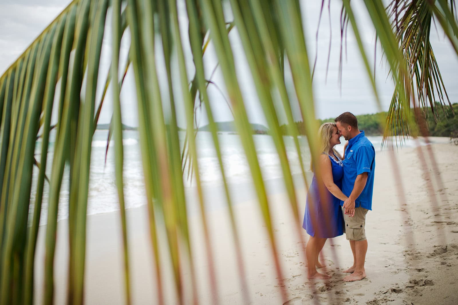 surprise marriage proposal photography in Zoni Beach, Culebra Puerto Rico