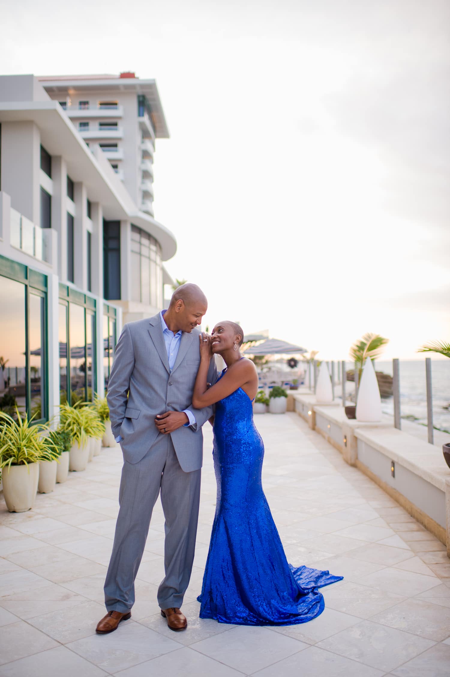 newlywed photos at Condado Vanderbilt by Puerto Rico photographer Camille Fontz