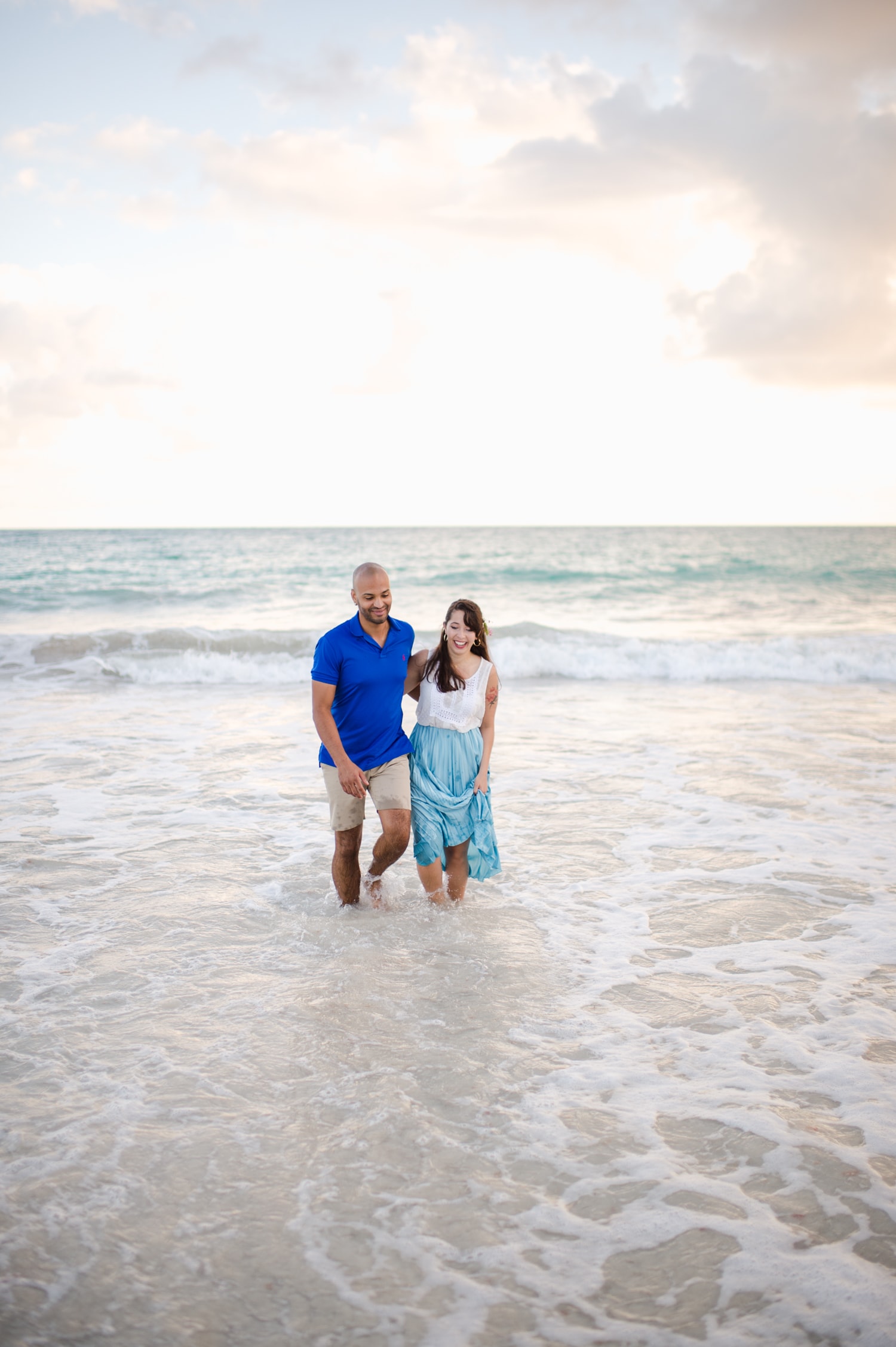 sesion de fotos love story de playa en Vieques