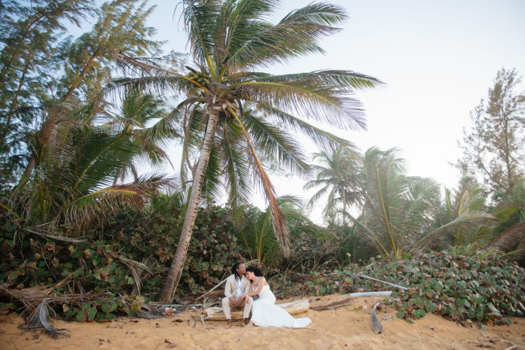 puerto rico beach elopement photography by Camille Fontanez