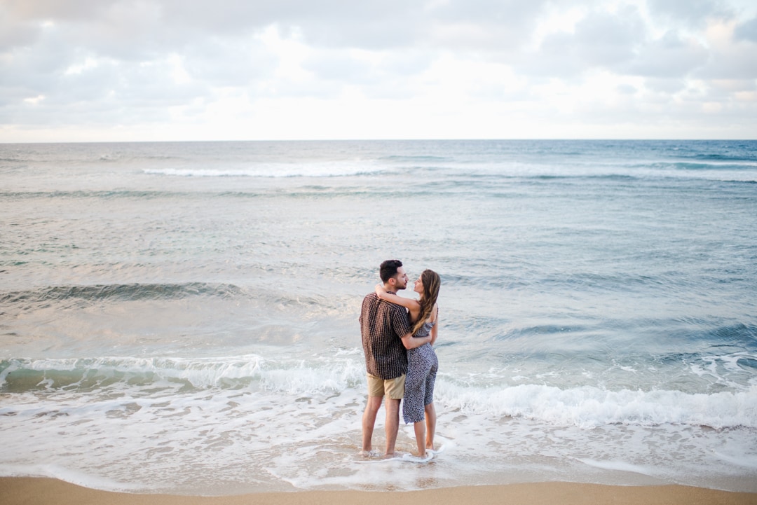 Romantic ways to propose in puerto rico aguadilla beach sunset