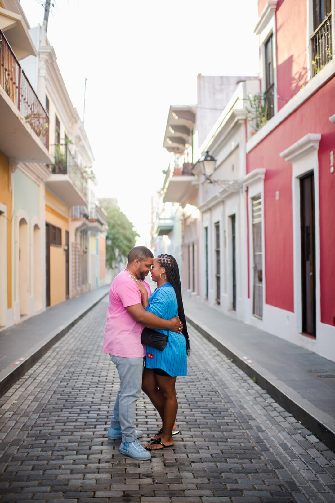 old san juan engagement photos after proposal by Camille Fontanez