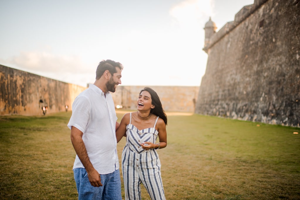 proposing at el morro fortress in san juan puerto rico photos