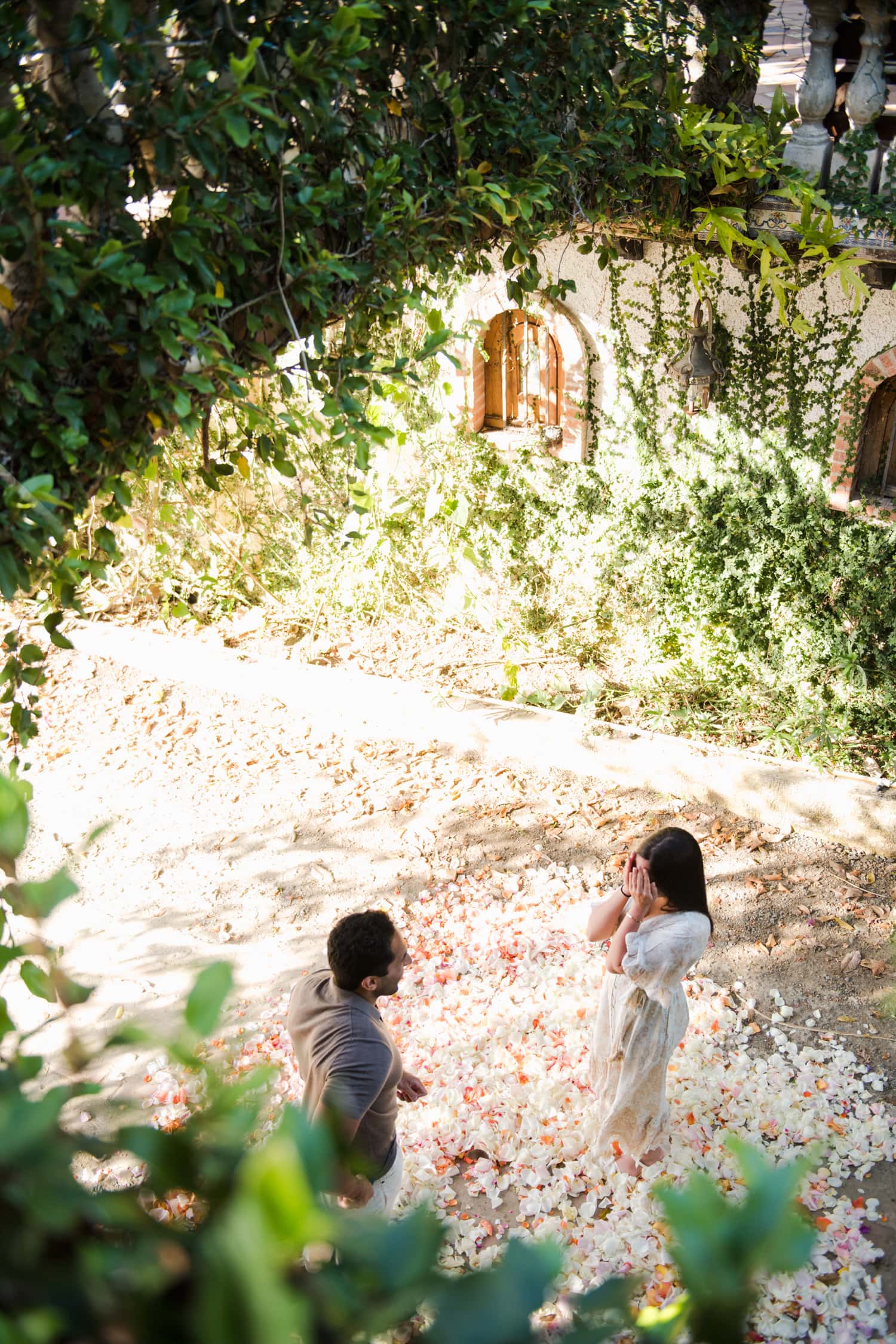 surprise proposal photography at hacienda siesta alegre a wedding venue in rio grande puerto rico