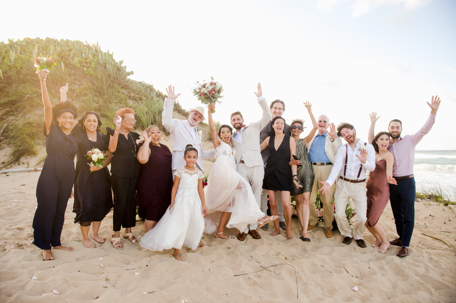destination wedding at fusion beach villas in isabela puerto rico photography