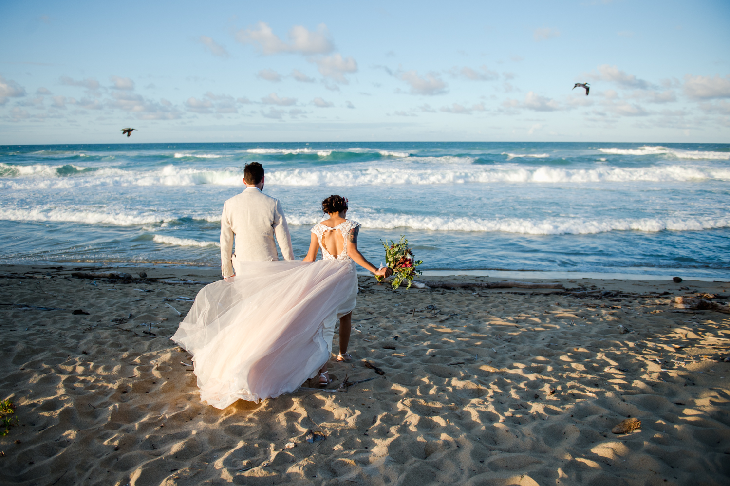 destination wedding at fusion beach villas in isabela puerto rico photography