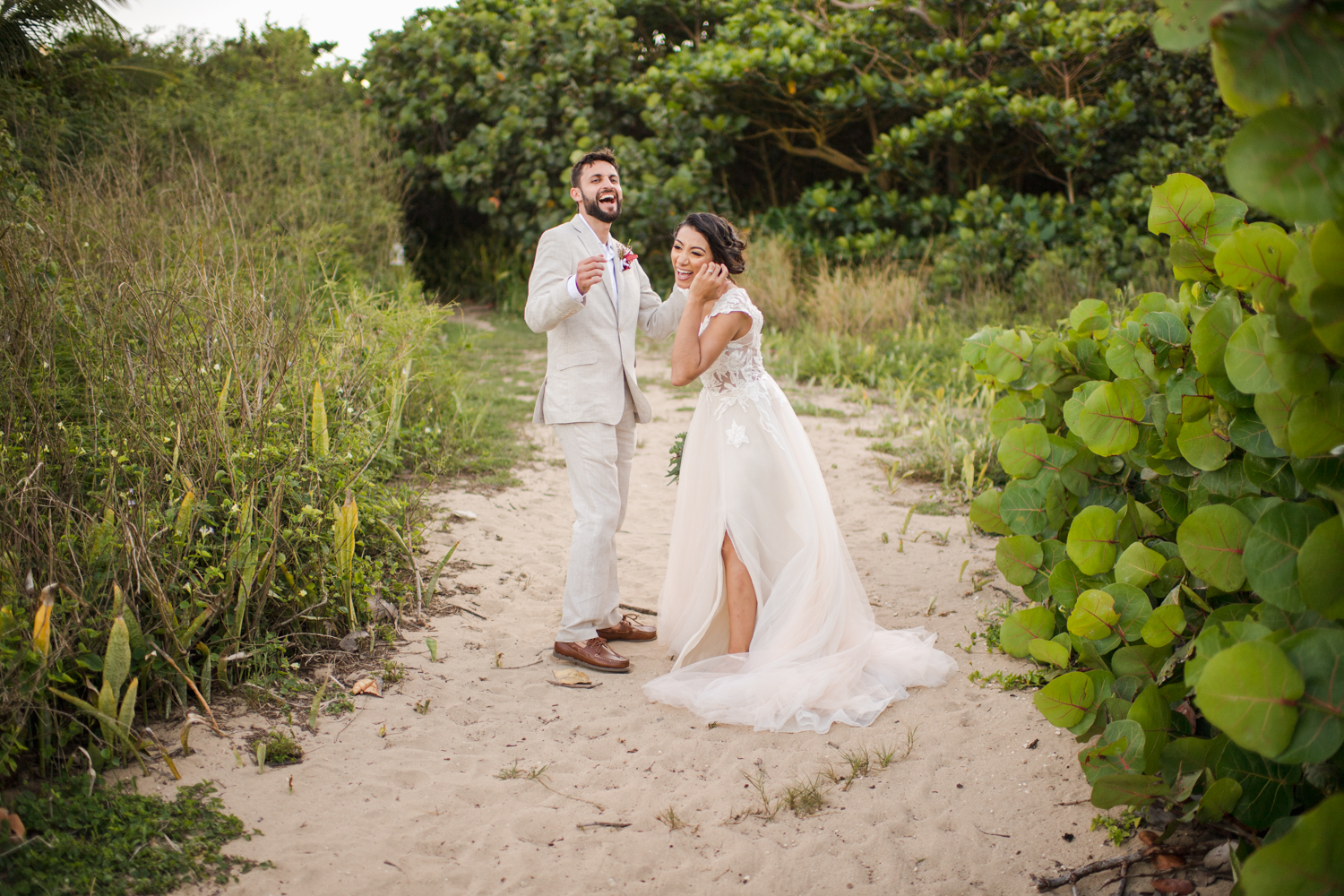 destination wedding at fusion beach villas in isabela puerto rico photography