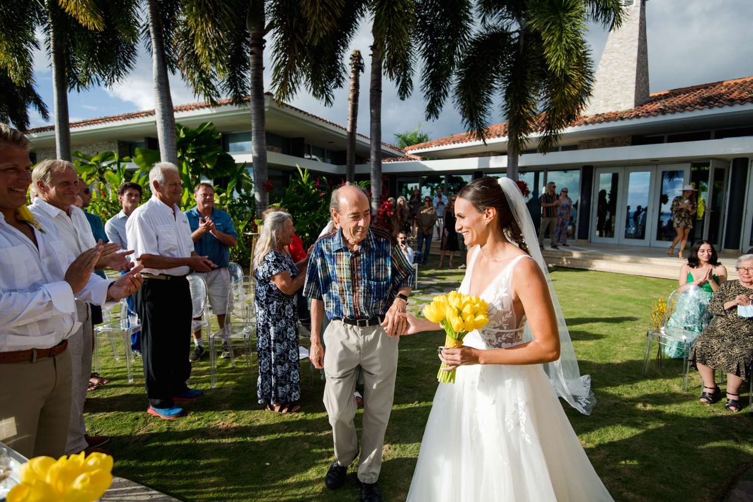 destination wedding photography in hacienda miramar rincon puerto rico