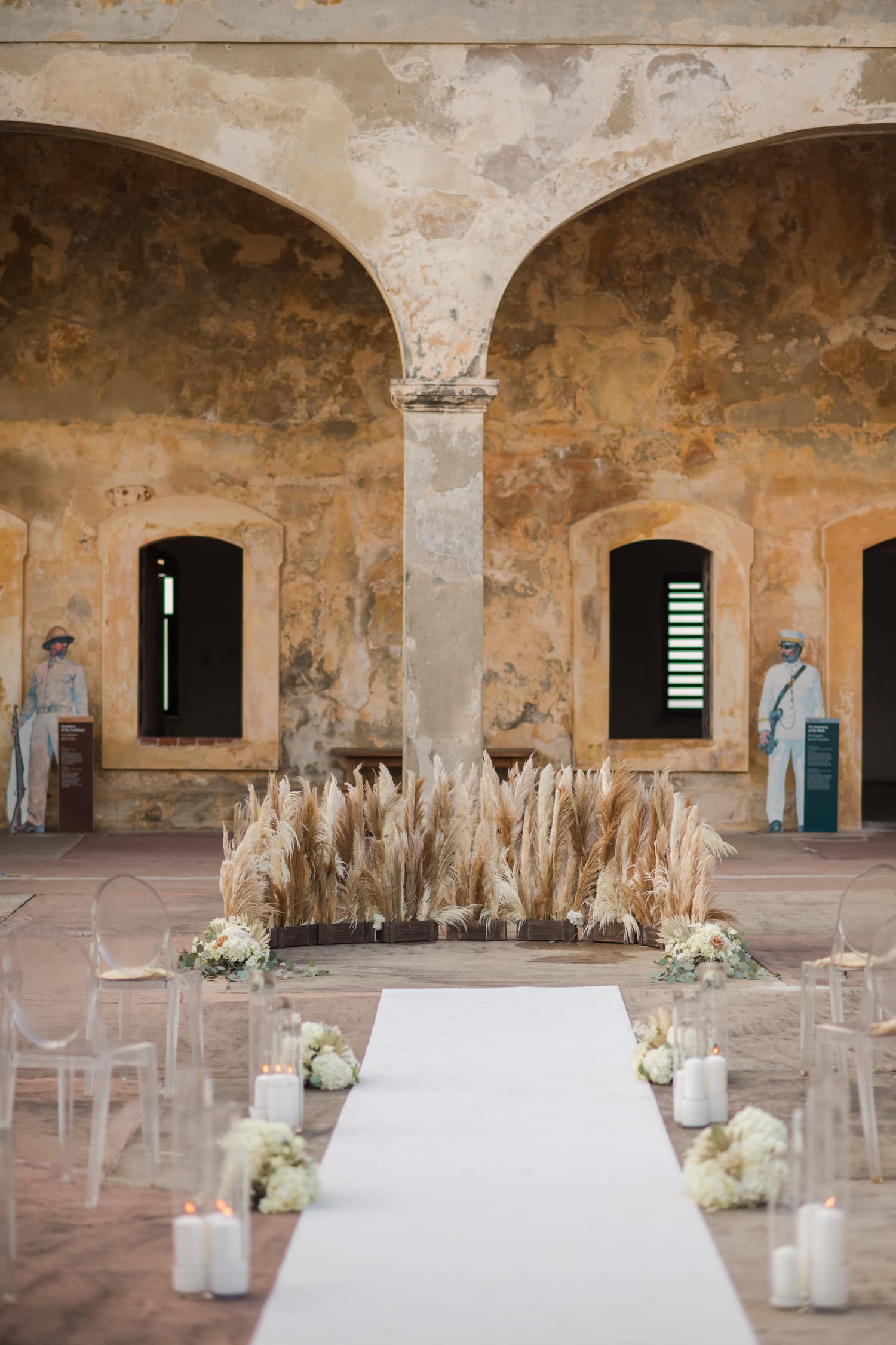 destination wedding photography at Castillo San Cristobal in Old San Juan