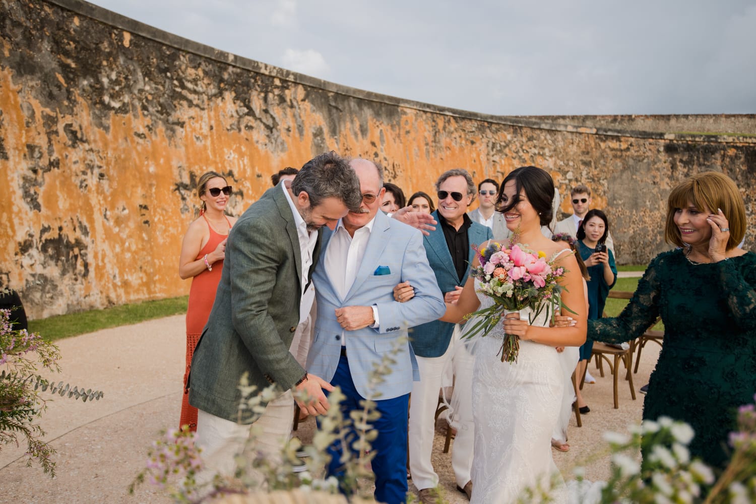 wedding photography at Castillo San Cristobal in Old San Juan Puerto Rico