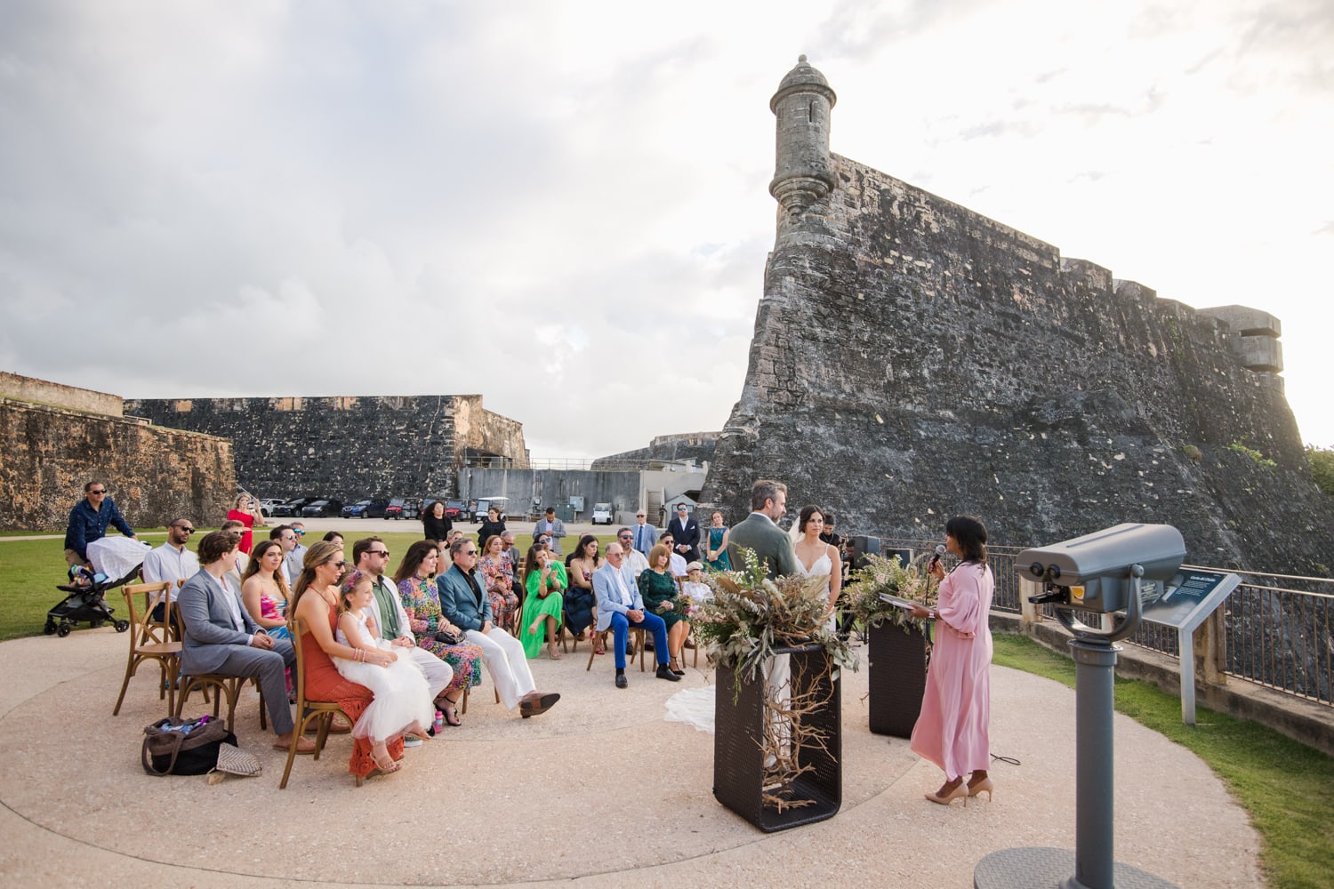 wedding photography at Castillo San Cristobal in Old San Juan Puerto Rico
